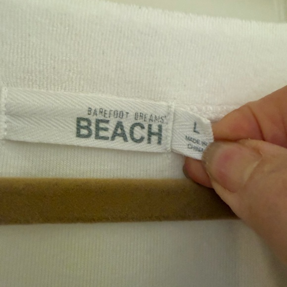 Barefoot Dreams White Swim Coverup - Picture 15 of 16